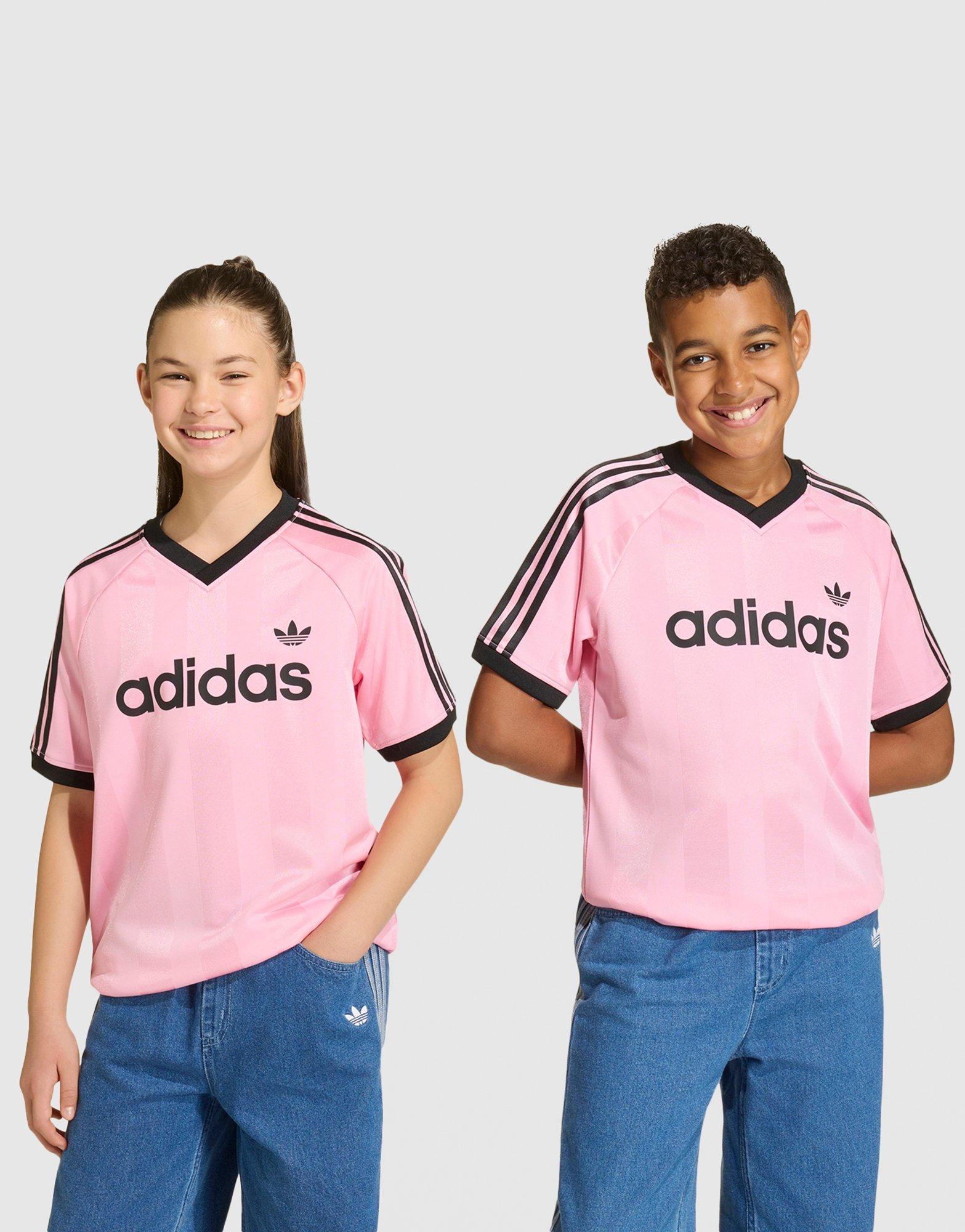 เสื้อแขนสั้นเด็กโต Loose Jersey