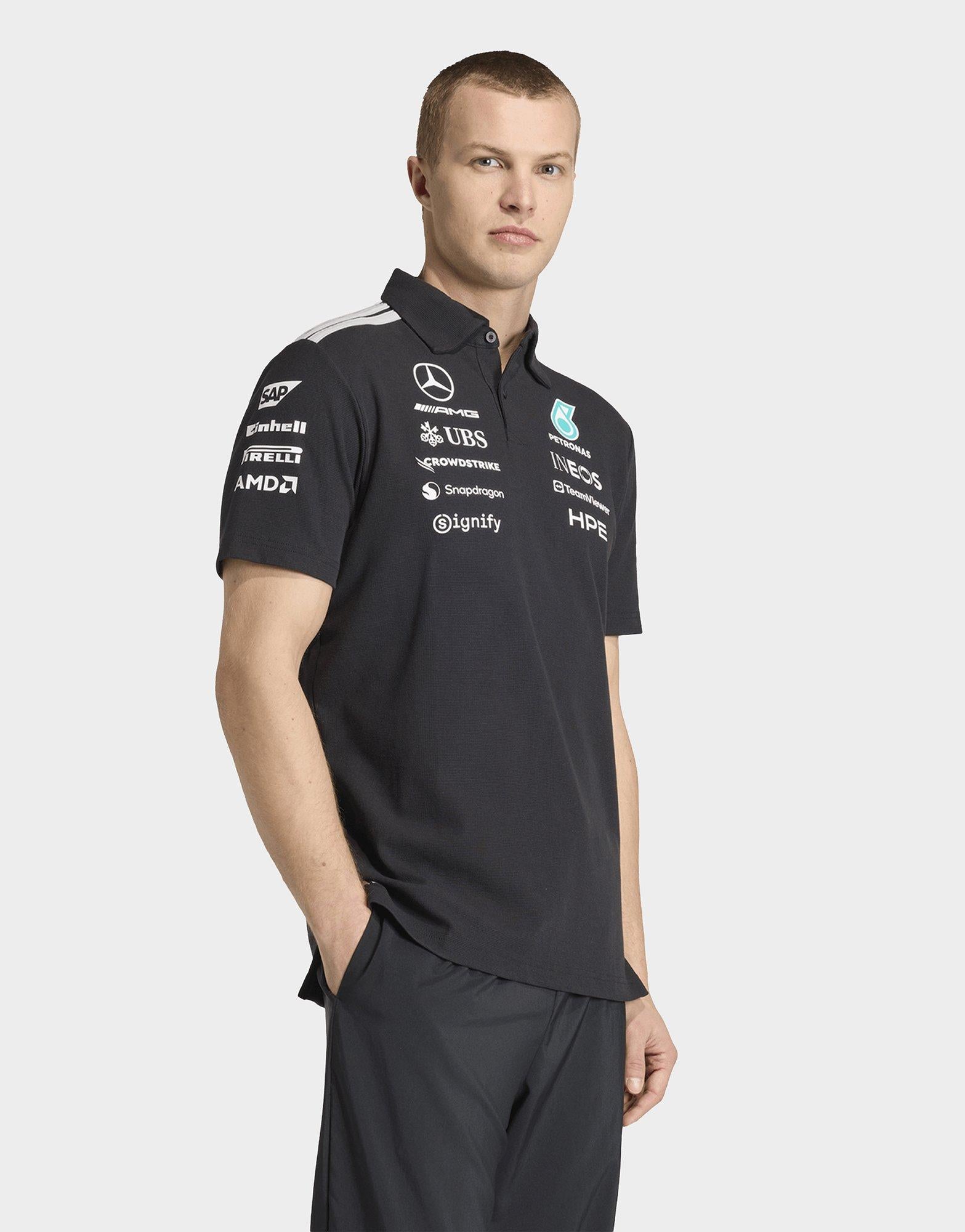 เสื้อแขนสั้นผู้ชาย Mercedes-AMG Petronas F1 Team Engineers Polo