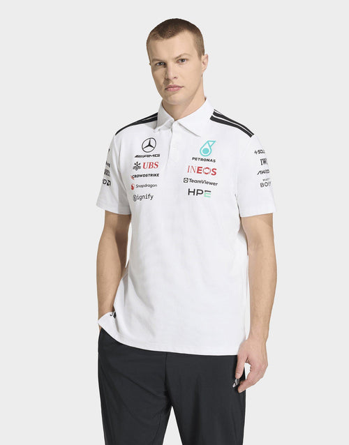 เสื้อแขนสั้นผู้ชาย Mercedes-AMG Petronas F1 Team Engineers Polo