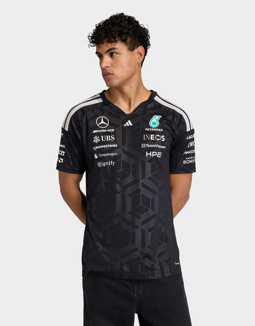 เสื้อแขนสั้นผู้ชาย Mercedes-AMG Petronas F1 Team Driver Jersey