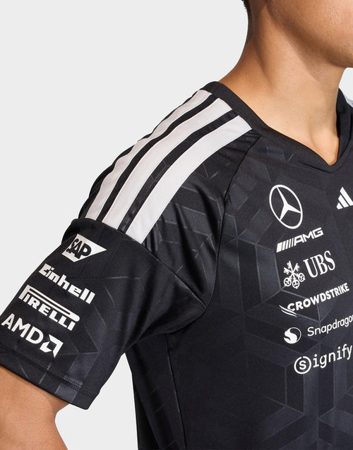 เสื้อแขนสั้นผู้ชาย Mercedes-AMG Petronas F1 Team Driver Jersey