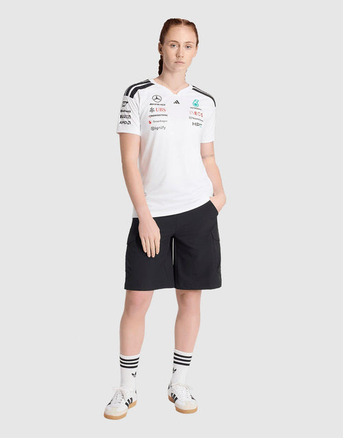 เสื้อแขนสั้นผู้หญิง Mercedes-AMG Petronas F1 Team Driver Jersey