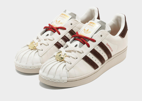 สีขาว adidas รองเท้าผู้หญิง Superstar II