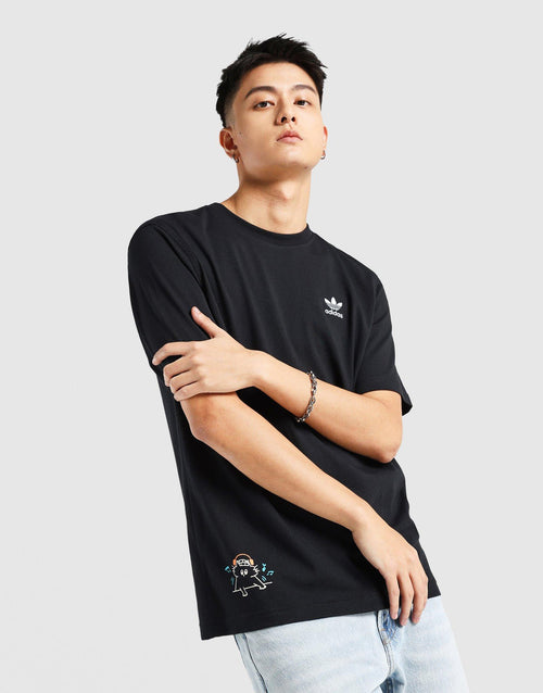 เสื้อยืดผู้ชาย Scratching Record