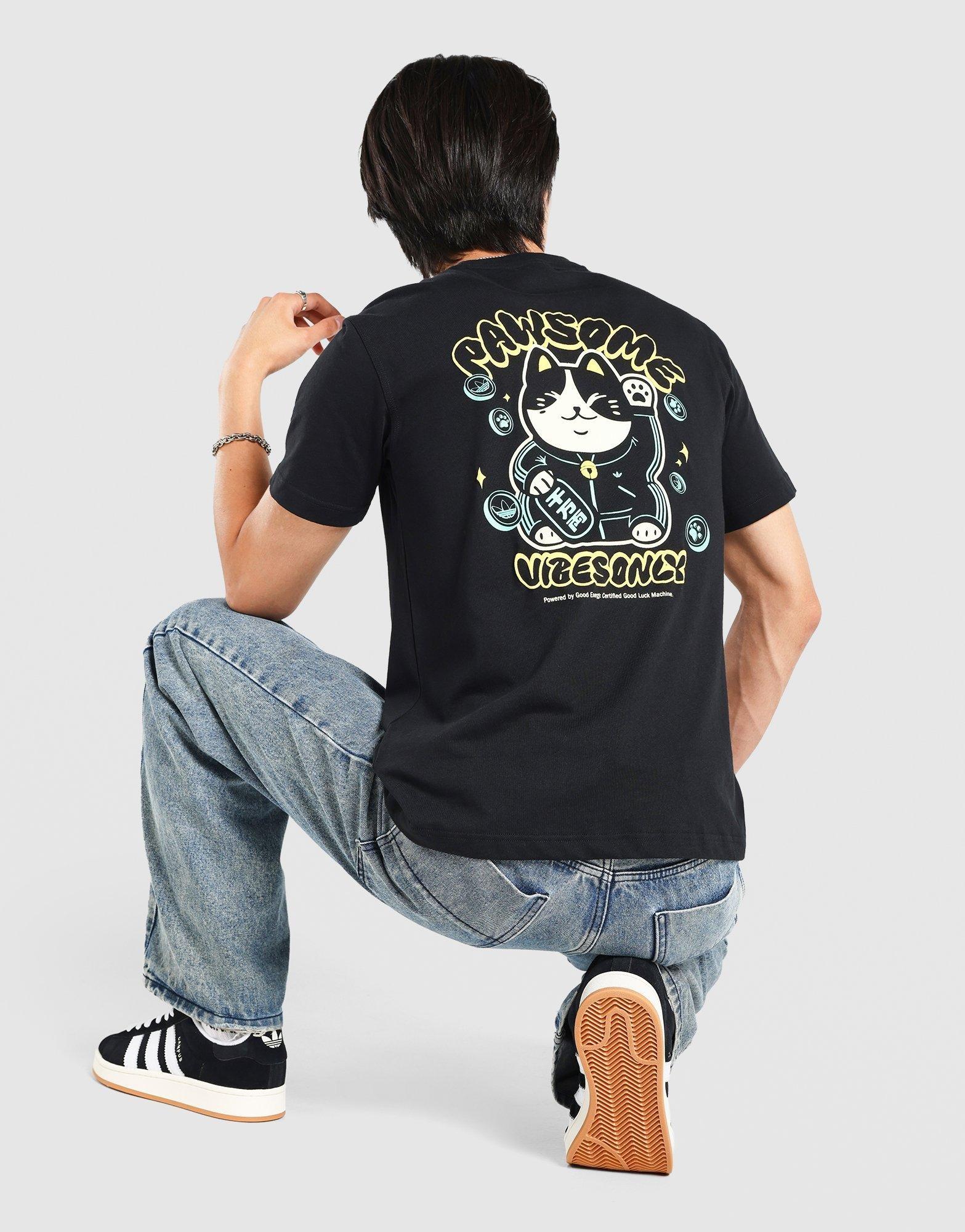 เสื้อยืดผู้ชาย Pawsome