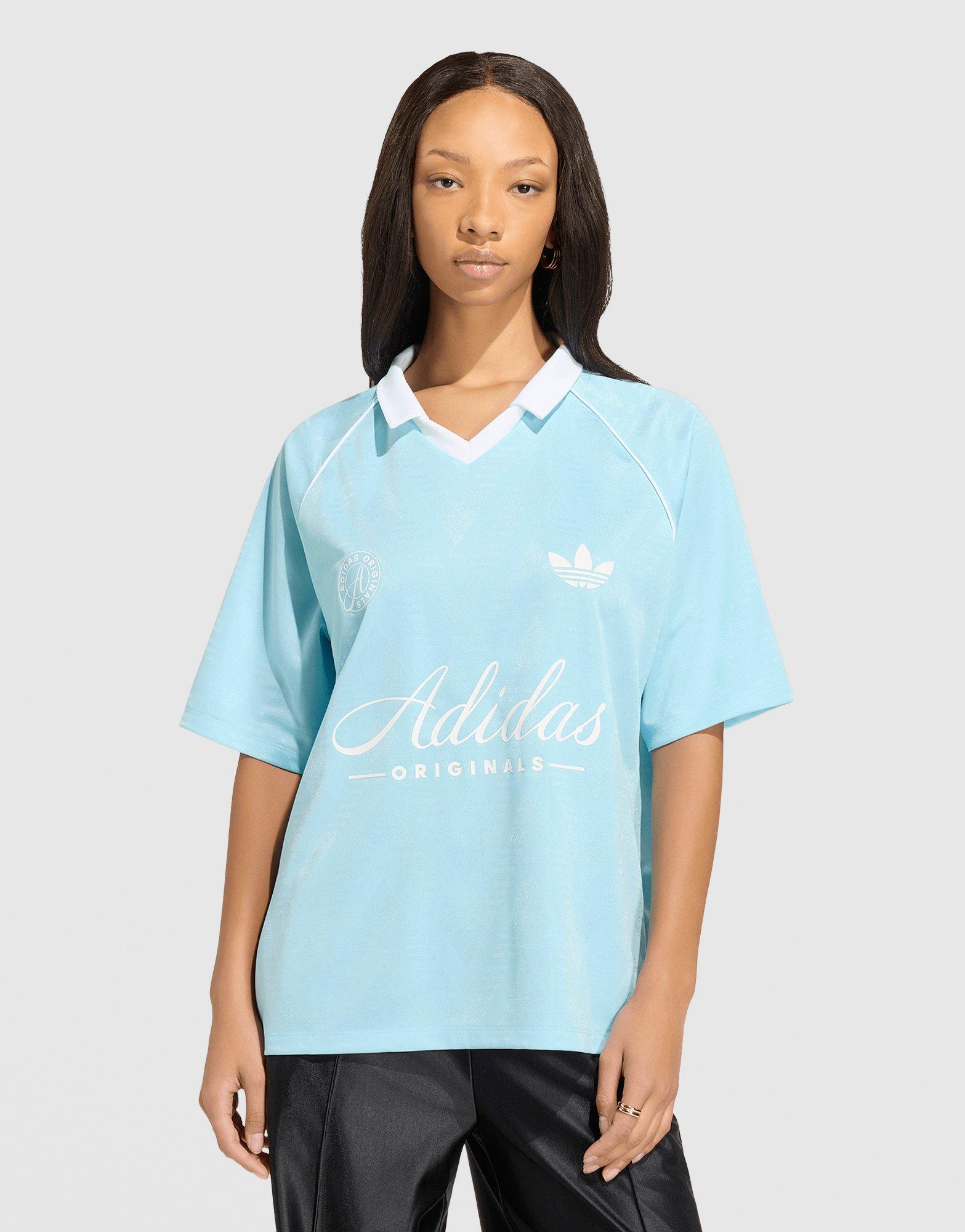 เสื้อแขนสั้นผู้หญิง Football Collar Jersey