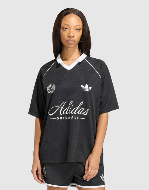 เสื้อแขนสั้นผู้หญิง Football Collar Jersey