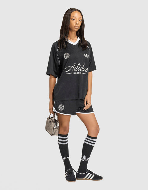 เสื้อแขนสั้นผู้หญิง Football Collar Jersey