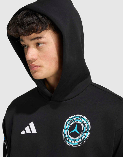 เสื้อฮู้ดดี้ Mercedes - AMG Petronas F1 Team Lights On (Unisex)