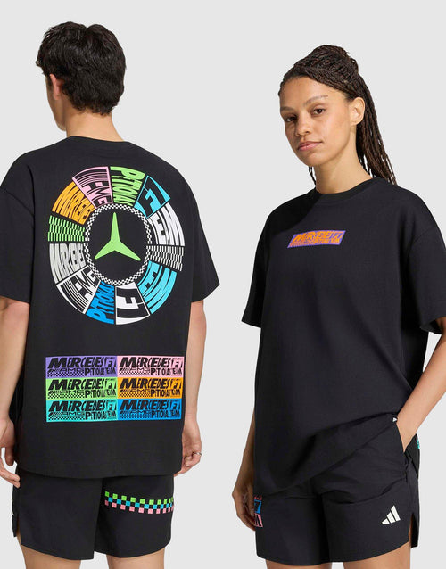 เสื้อยืด Mercedes - AMG Petronas F1 Team Lights On (Unisex)
