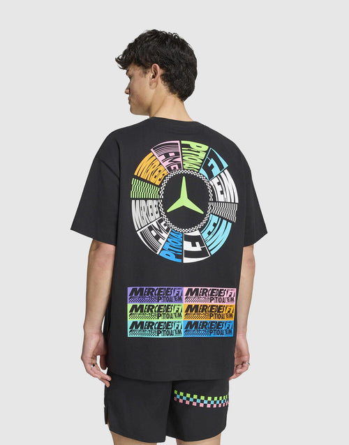 เสื้อยืด Mercedes - AMG Petronas F1 Team Lights On (Unisex)