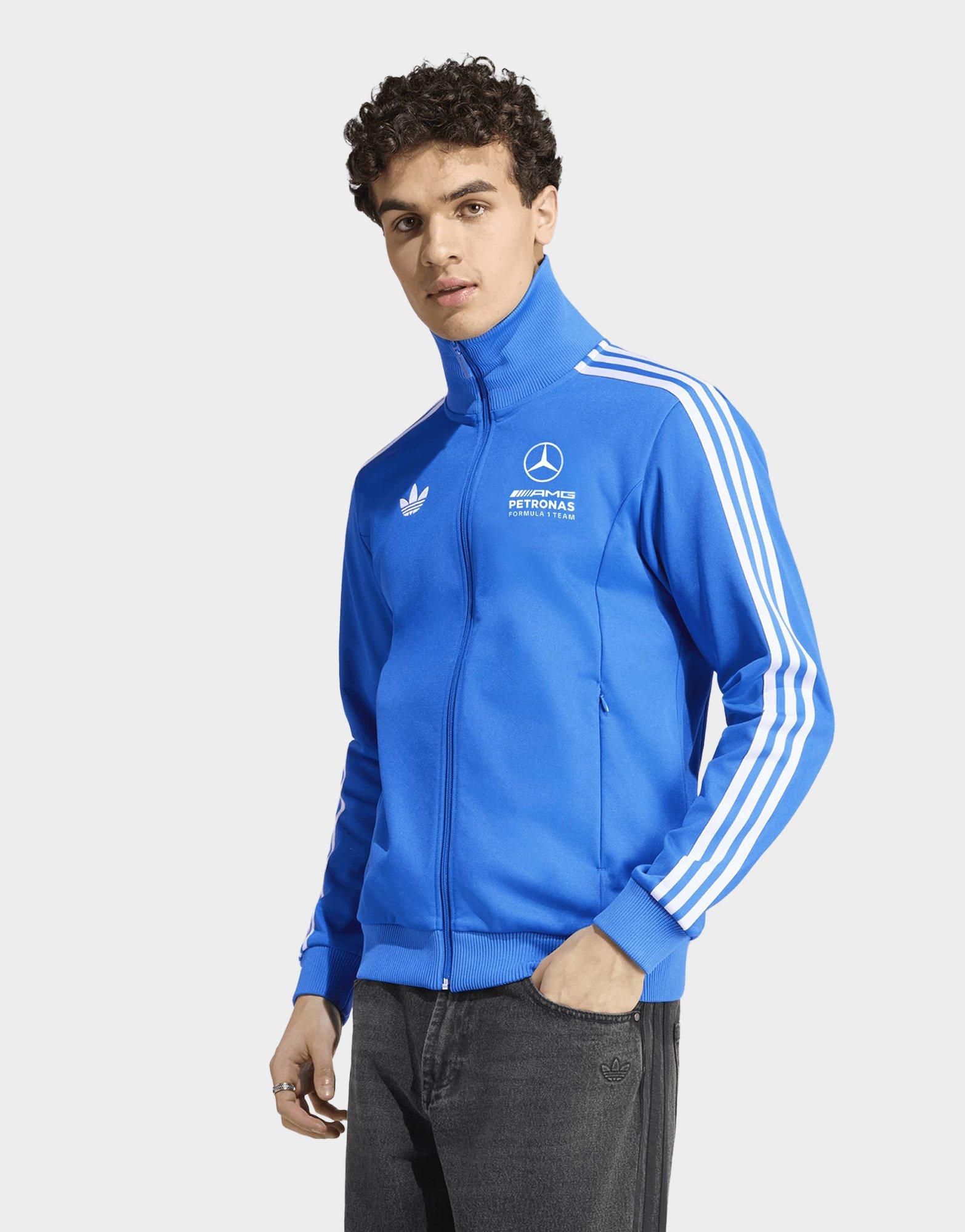 เสื้อแขนยาวผู้ชาย Mercedes - AMG Petronas F1 Team Blue Wonder