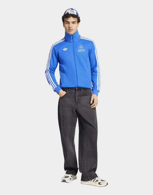 เสื้อแขนยาวผู้ชาย Mercedes - AMG Petronas F1 Team Blue Wonder