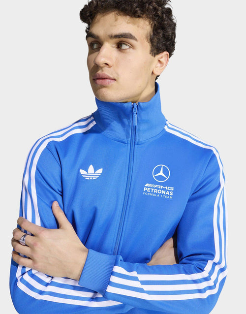 เสื้อแขนยาวผู้ชาย Mercedes - AMG Petronas F1 Team Blue Wonder