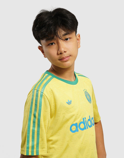 เสื้อแขนสั้นเด็กโต Jacquard