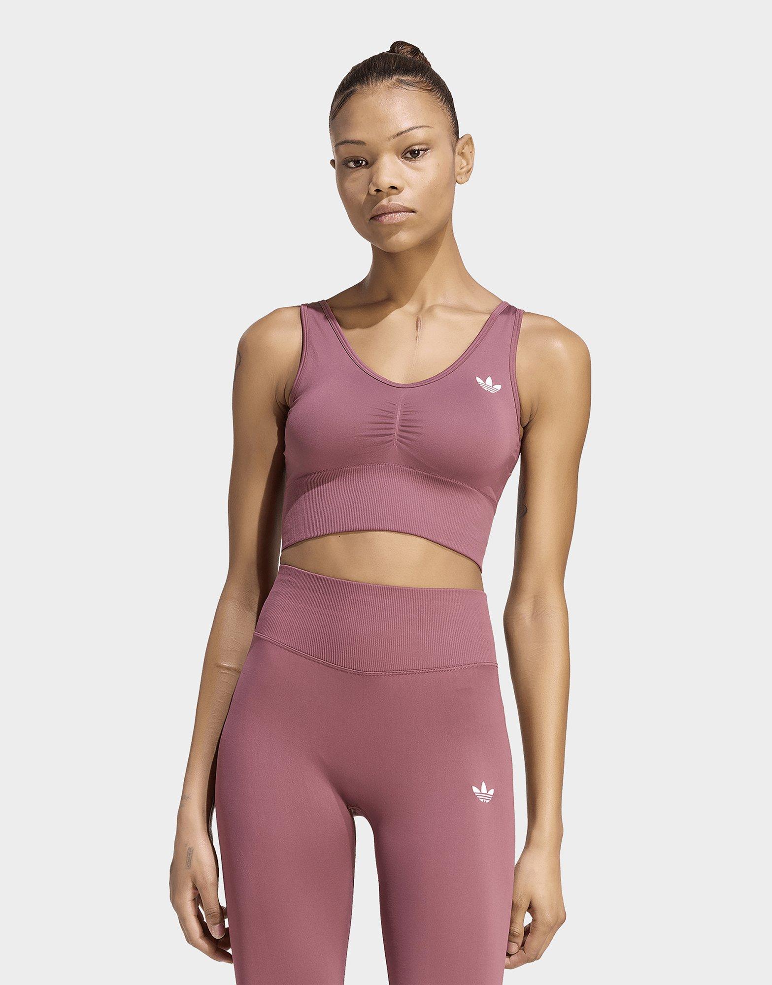 สปอร์ตบราผู้หญิง Essentials Seamless