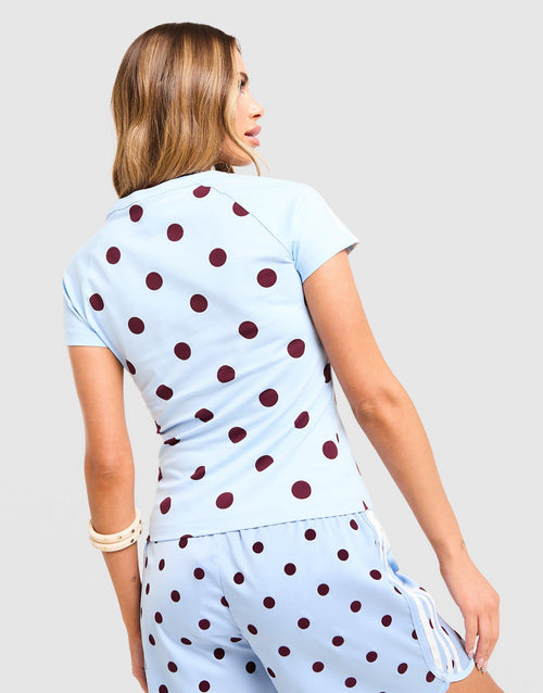เสื้อยืดผู้หญิง Slim Fit Cali