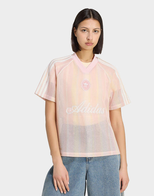 เสื้อแขนสั้นผู้หญิง Summer Glow Knitted Oversized