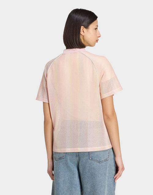 เสื้อแขนสั้นผู้หญิง Summer Glow Knitted Oversized