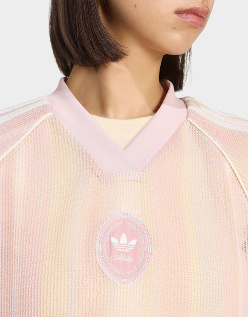 เสื้อแขนสั้นผู้หญิง Summer Glow Knitted Oversized