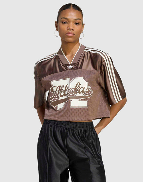 เสื้อแขนสั้นผู้หญิง Varsity Panel Jersey