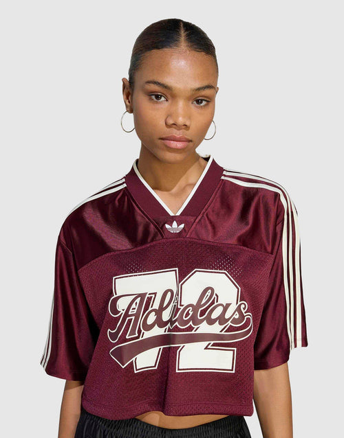 เสื้อแขนสั้นผู้หญิง Varsity Panel Jersey