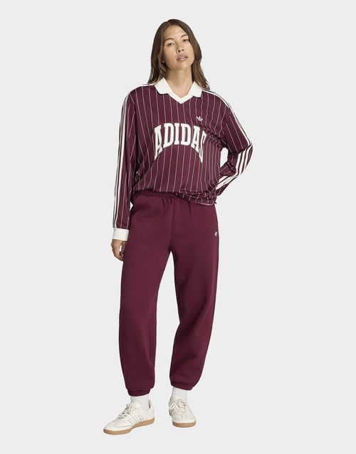 เสื้อแขนยาวผู้หญิง Pinstripe Football