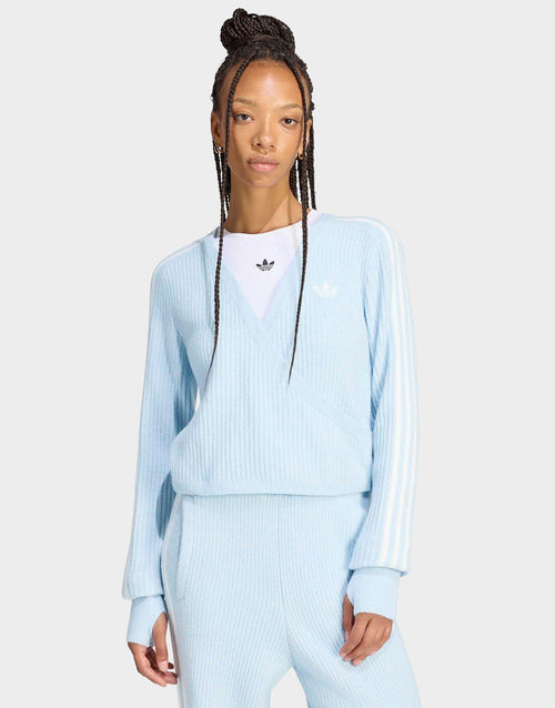 Originals by JENNIE เสื้อแขนยาวผู้หญิง Adiluna Season 2 Knitted Wrap Around Cardigan