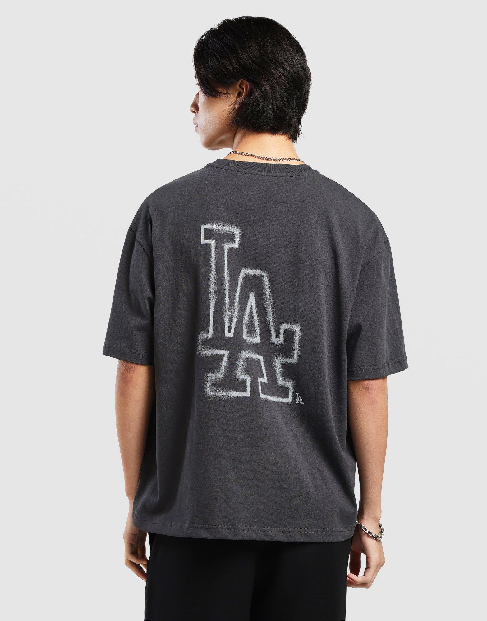 เสื้อยืดผู้ชาย Spray Print Box LA Dodgers