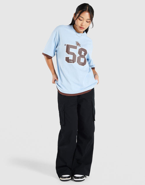 เสื้อยืดผู้หญิง Copperstown Mock Layer LA Dodgers