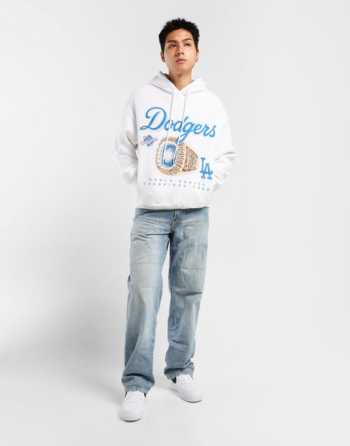 เสื้อฮู้ดดี้ผู้ชาย Boxy LA Dodgers