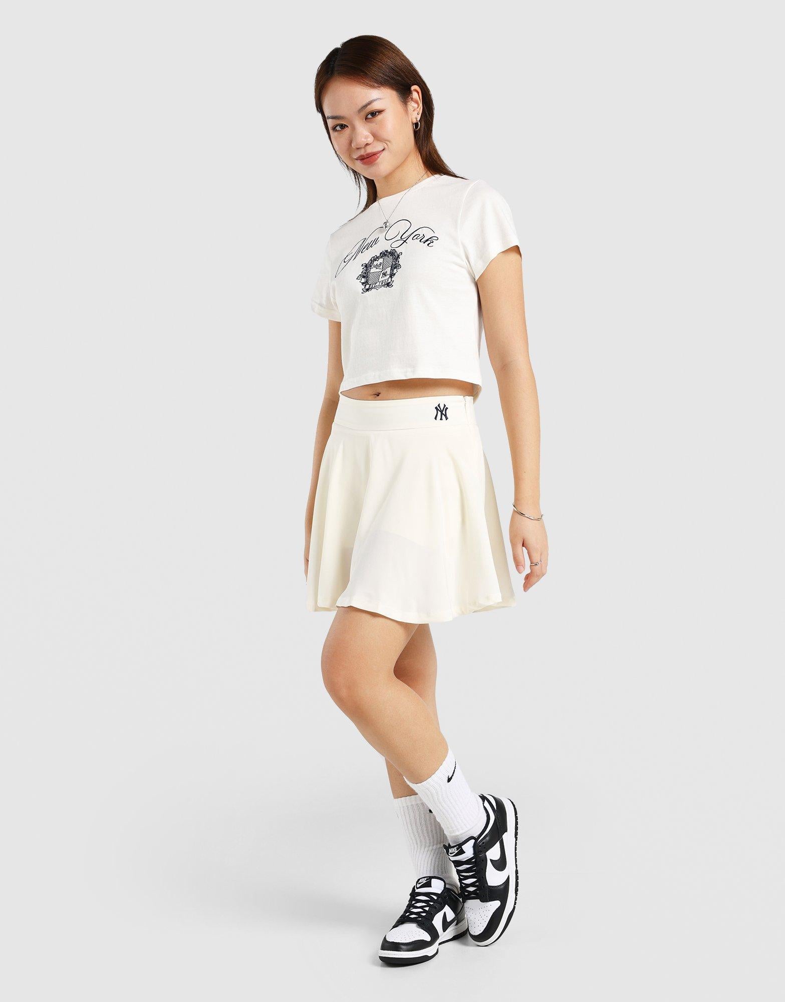 กระโปรงผู้หญิง Pleated NY Yankees