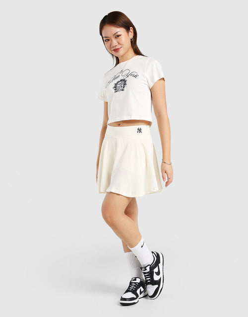 กระโปรงผู้หญิง Pleated NY Yankees