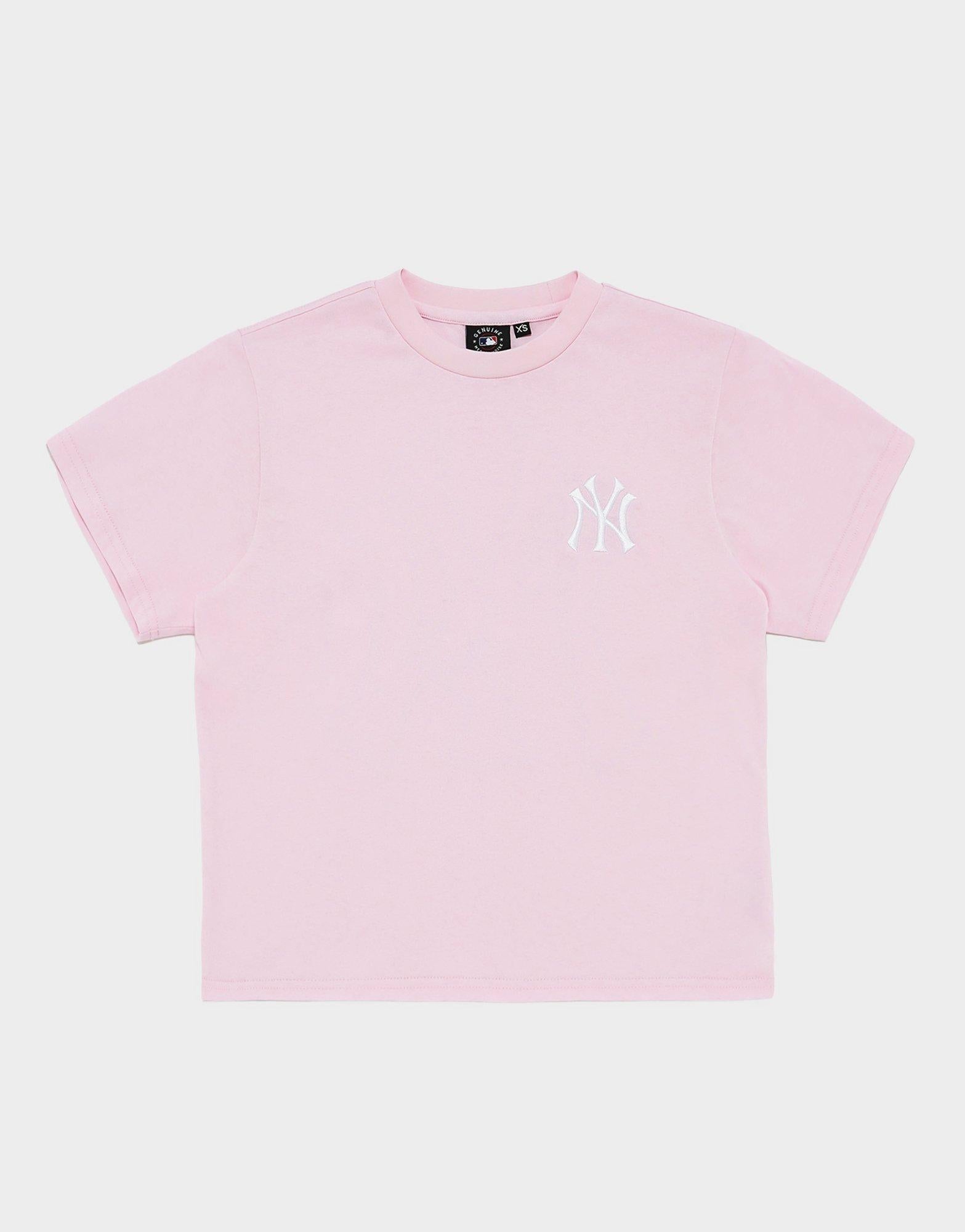 เสื้อยืดผู้หญิง Lace Applique NY Yankees