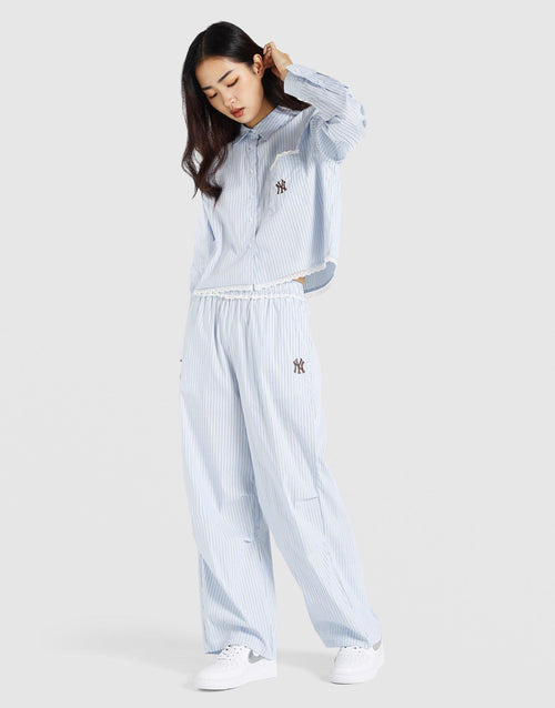 กางเกงขายาวผู้หญิง Lace Stripe Parachute NY Yankees