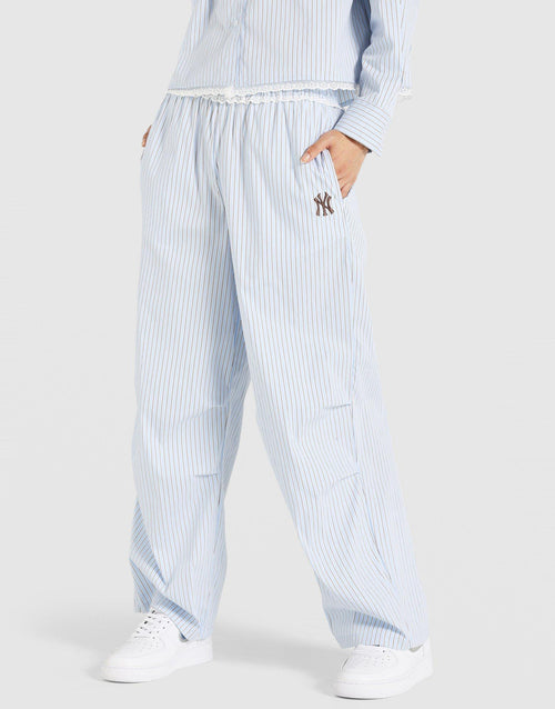 กางเกงขายาวผู้หญิง Lace Stripe Parachute NY Yankees