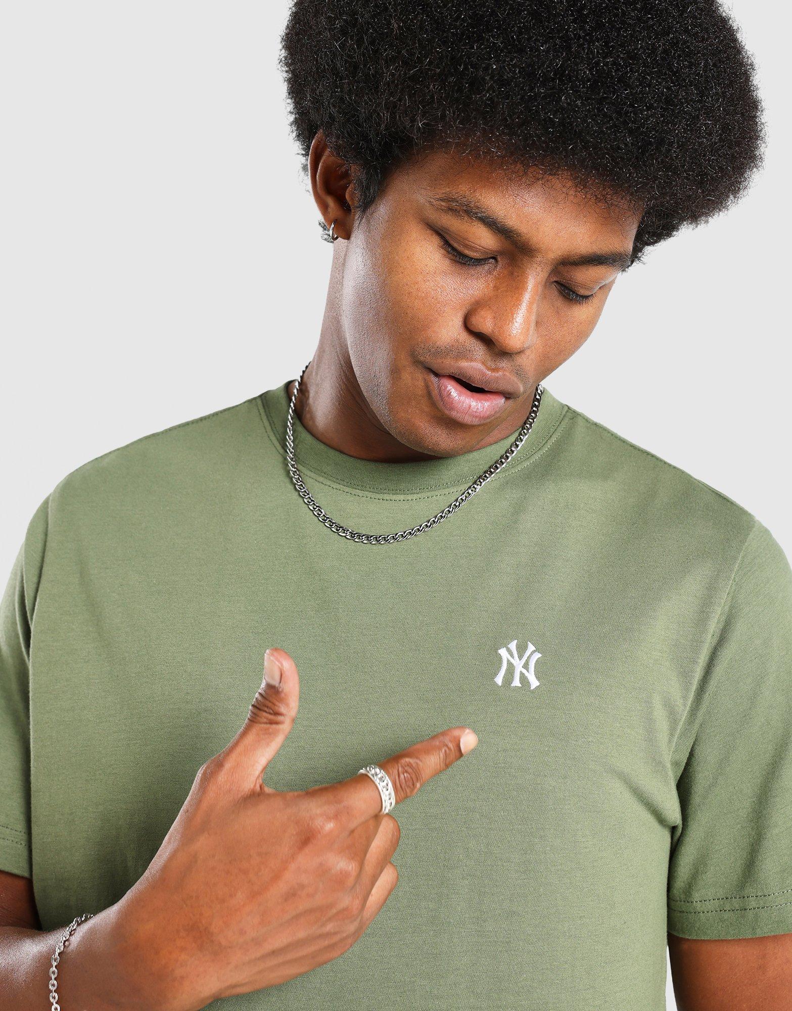 เสื้อยืดผู้ชาย Team Embroidery NY Yankees