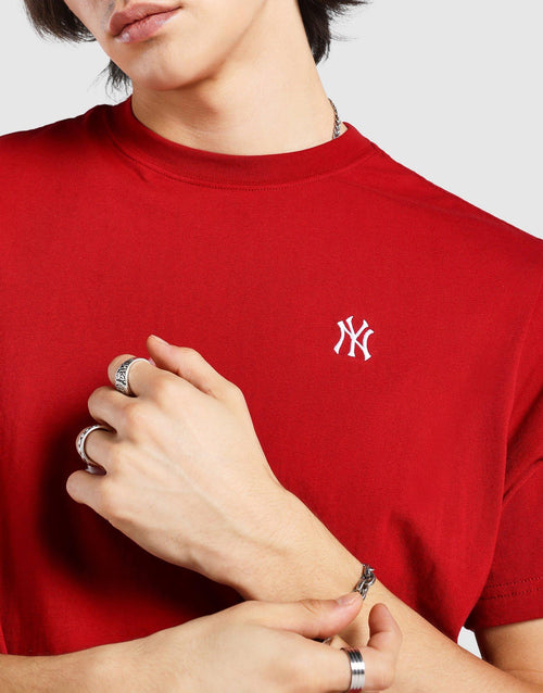 เสื้อยืดผู้ชาย Team Embroidery NY Yankees