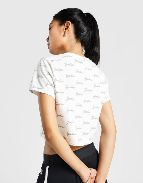 เสื้อยืดผู้หญิง Monogram NY Yankees