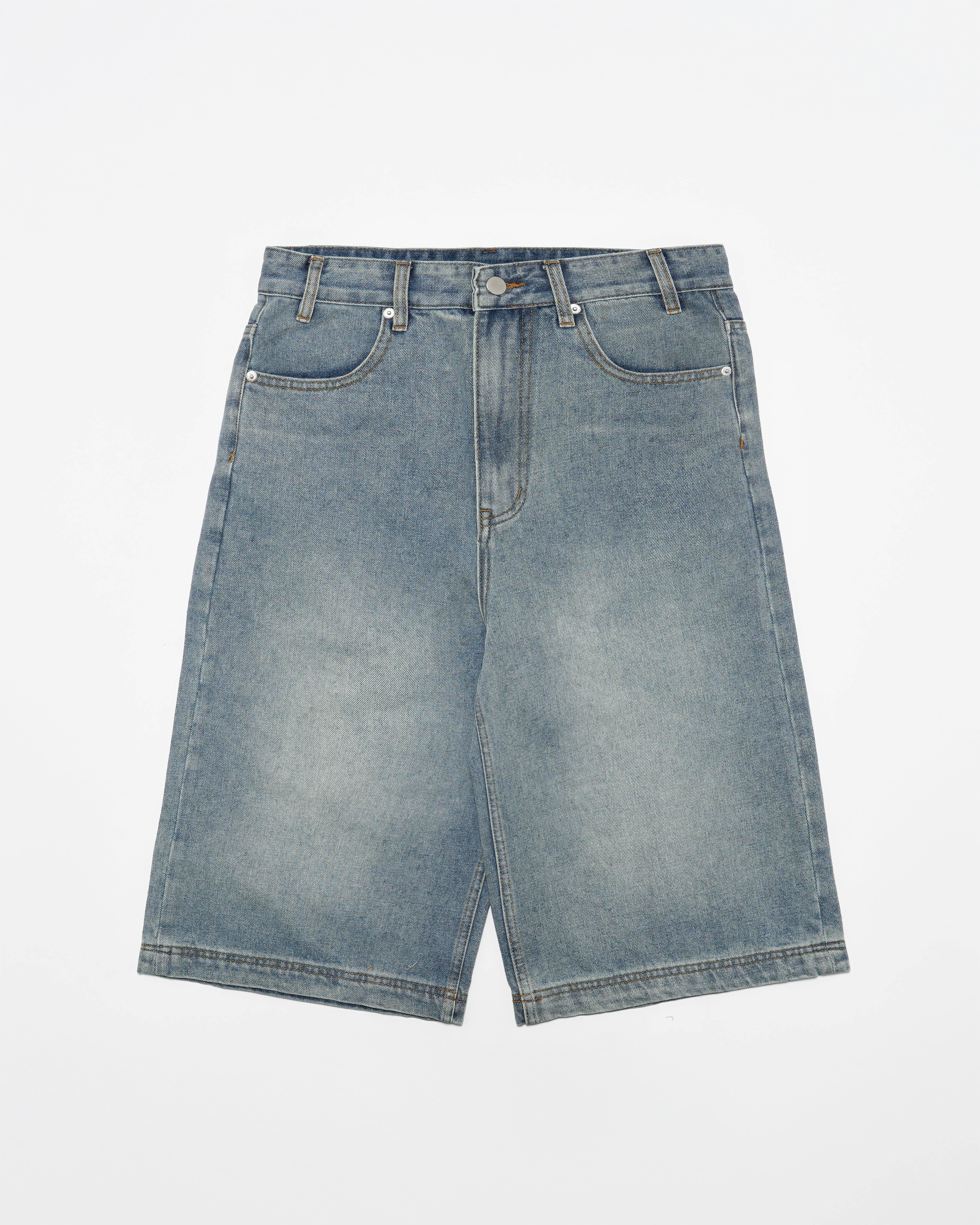 กางเกงขาสั้นผู้ชาย Denim NY Yankees
