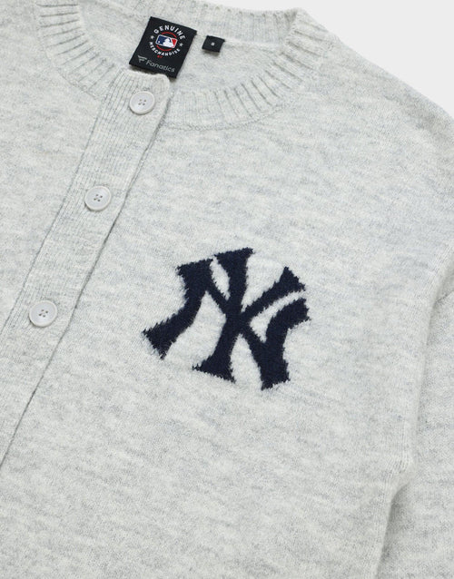 เสื้อแขนยาวผู้หญิง Knitted Cardigan NY Yankees