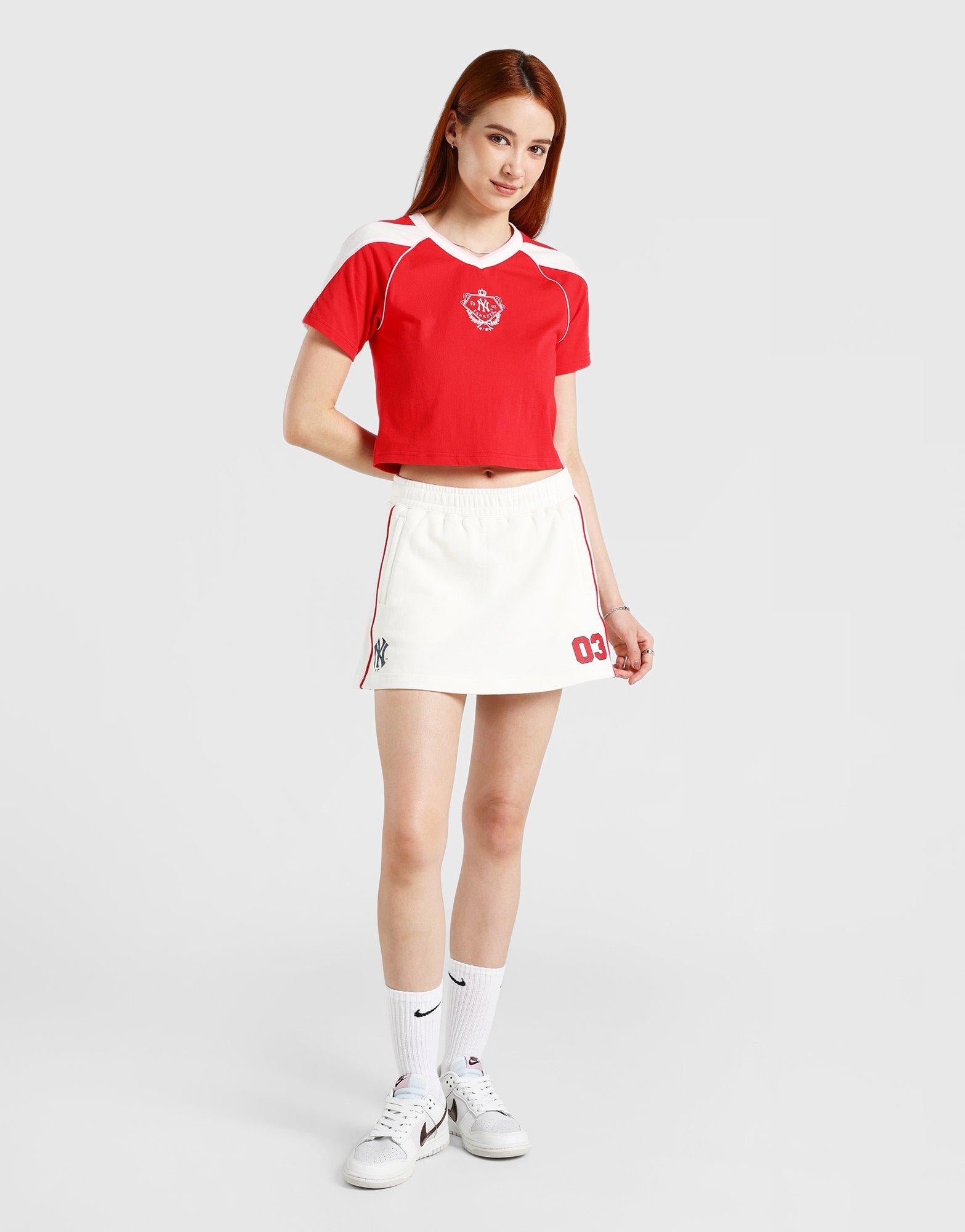 กระโปรงผู้หญิง Pipe Mini NY Yankees