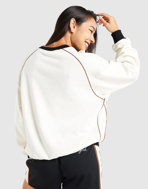 เสื้อแขนยาวผู้หญิง Pipe Panel