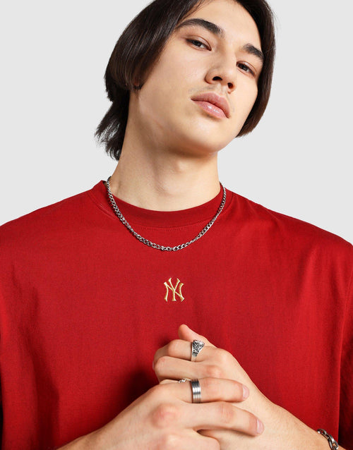 เสื้อยืดผู้ชาย Metallic Embroidered Large