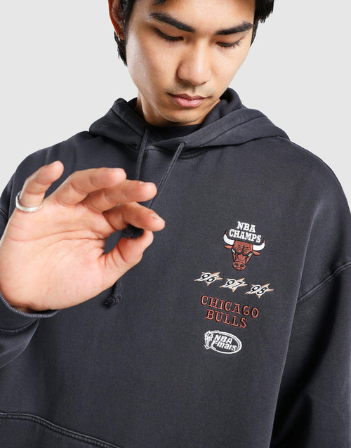 เสื้อฮู้ดดี้ผู้ชาย Back 2 Back Chicago Bulls