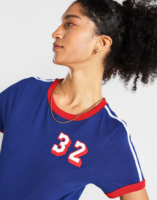 เสื้อยืดผู้หญิง Sporty Baby Stripe Lakers