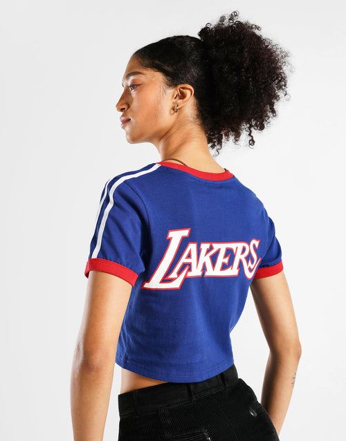 เสื้อยืดผู้หญิง Sporty Baby Stripe Lakers