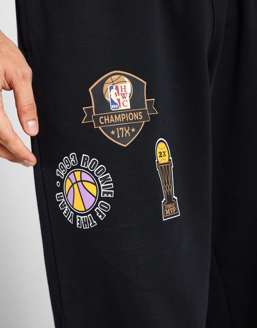 กางเกงขายาวผู้ชาย LA Lakers Patch