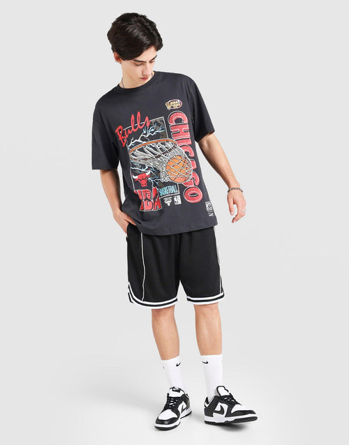 กางเกงขาสั้นผู้ชาย Athletic Guard Mesh Bulls
