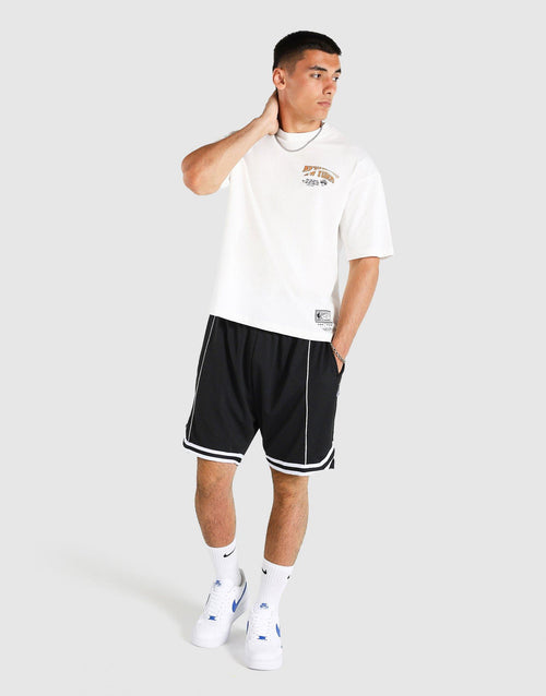 เสื้อยืดผู้ชาย New York Knicks Ripped Logo